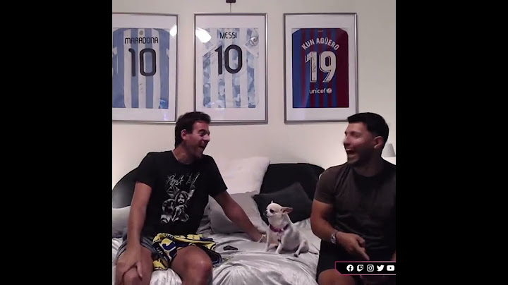 Del Potro reacciona al gol de Villa con el Kun Agüero