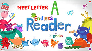 Endless Reader - Meet Letter A | Learn Sight Words | Basic Learning for Preschoolers