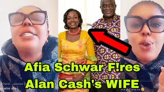 BREAKING: AFIA SCHWARZENEGGER FRES WIFE OF ALAN KYEREMATENG?