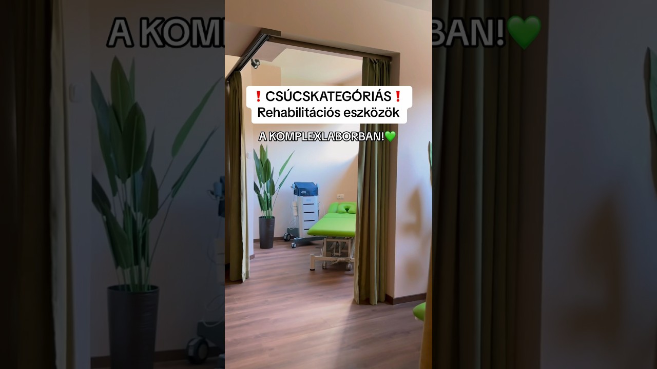 Megérkeztek a legújabb rehabilitációs eszközök!💚 #gyógytorna #komplexlabor #szeged