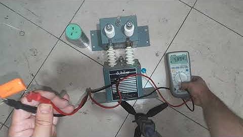 measure high voltage capacitor capacitance with multimeter