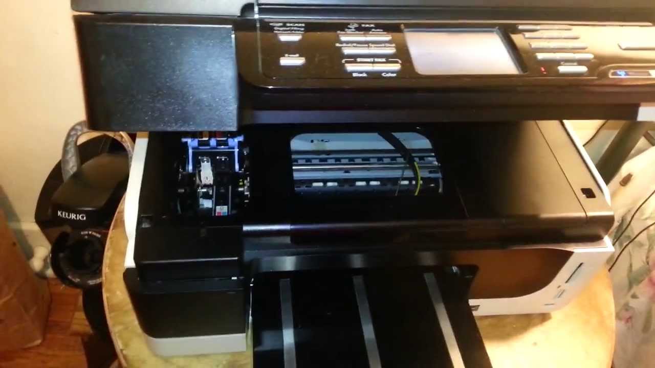 HP OfficeJet Pro 8500 Print Head Replacement tutorial