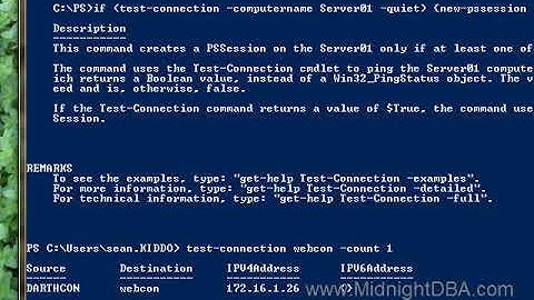 Get IP and DNS in Powershell