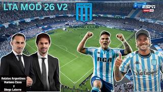 FC 26 LTA MOD V2 RACING-BOTAFOGO SUD LES ROMPIMO EL OKOTE A DOMICILIO/ PARTIDON DE ZARACHO