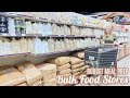 BULK FOOD STORE SHOP BUDGET MEAL PREP | FOOD STORAGE PANTRY TOUR CANNING RECIPES LARGE FAMILY MEALS