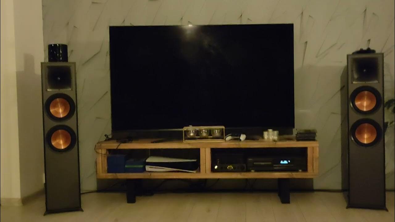 Klipsch R820F Taga Harmony HTA 25B Technics SL320PG YouTube