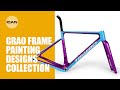 Graro frame painting designs collection！#icancycling #graro