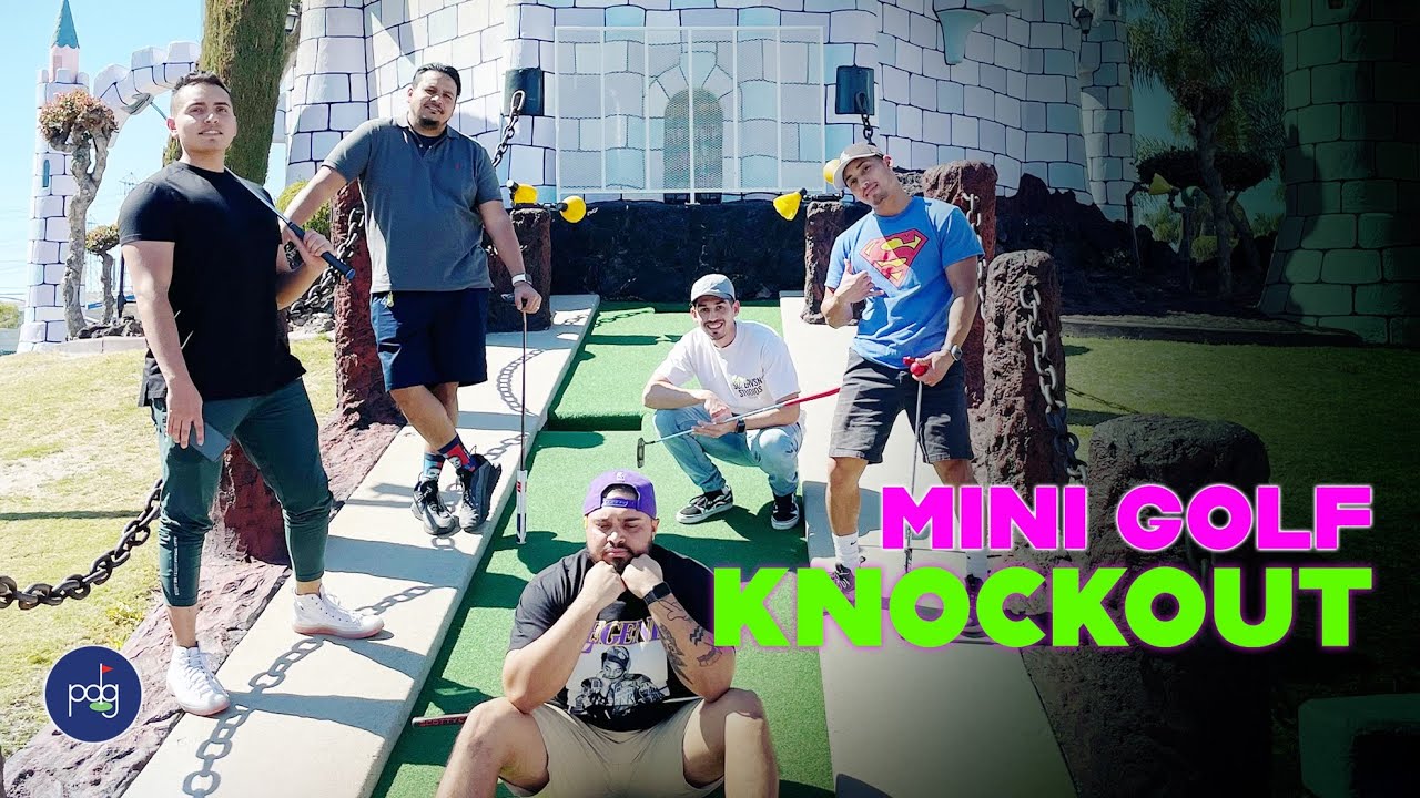 Mini Golf Knockout Challenge! at Golf N Stuff Norwalk CA