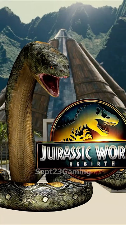 Titanoboa vs Jurassic World The Lost World, Jurassic World Chaos Theory, Jurassic World Rebirth
