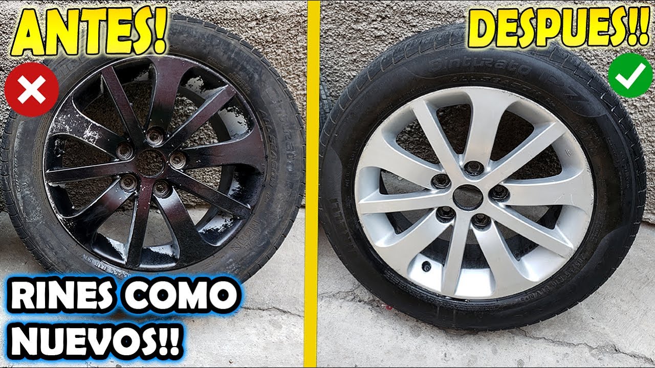 🟢5 TRUCOS l COMO QUITAR EL PLASTIDIP 💩 DE LOS RINES DE UN AUTO🚘 SEGURA Y  MUY BARATA CASI GRATIS!! 