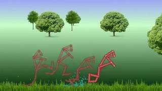 Neuroevolution 2D creatures learn some task new Simple NN