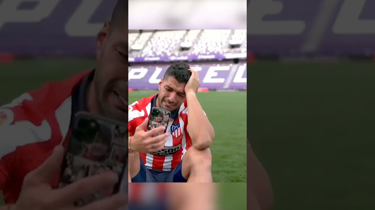 Look what it meant to Luis Suarez 🥺 (via laliga/TT)