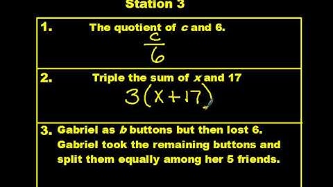 Grade 6 Module 4 Lesson 17