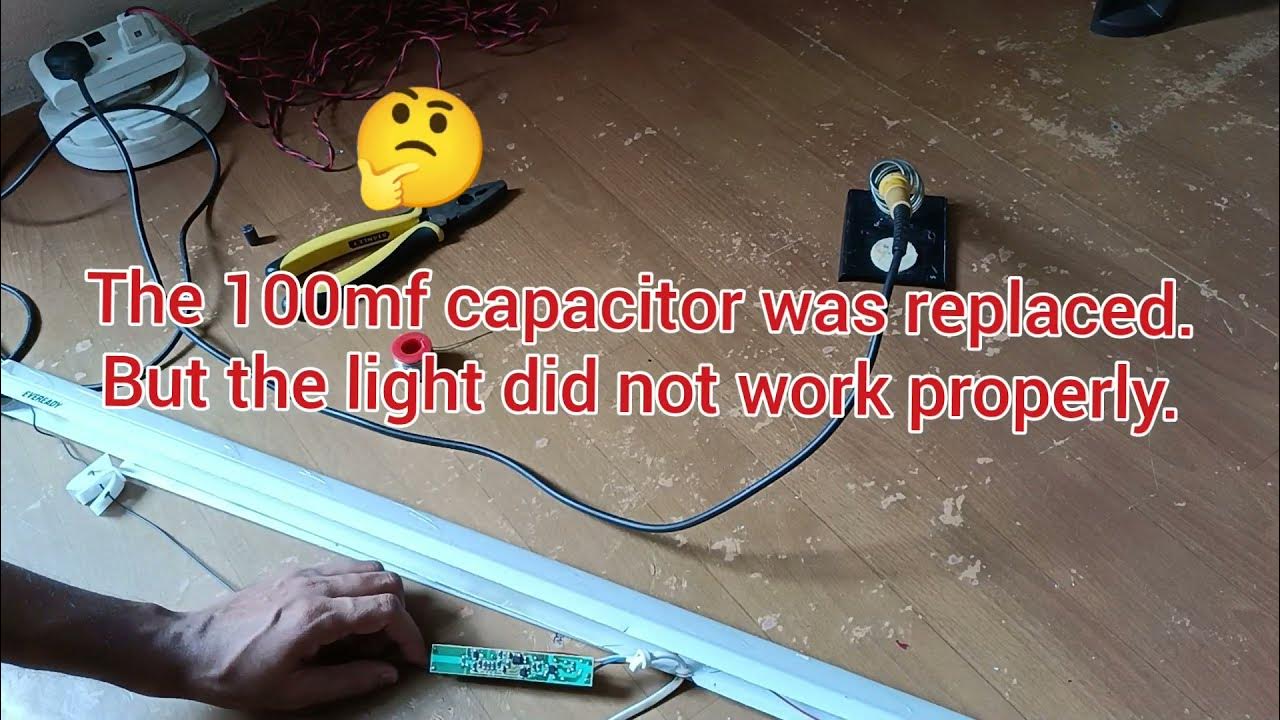 LED Tube Light Flickering Problem Solved YouTube