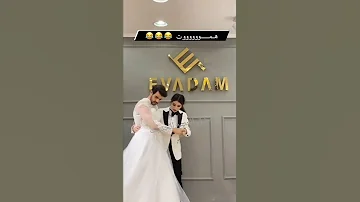 العريس لبس فستان العروسه بدل البدله 