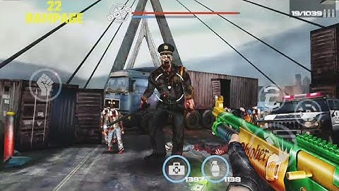 DEAD TARGET: Zombie | Gameplay Walkthrough Part 4 - Big Boss Chief Zombie | Android & iOS