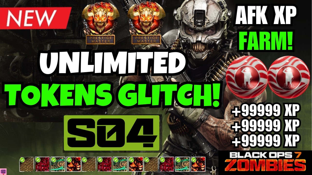 NEW BO7 SEASON 4 UNLIMITED TOKENS GLITCH! SOLO AFK INFINITE XP