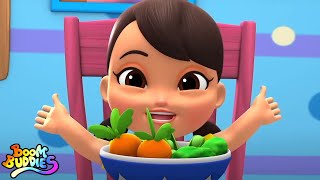 Canzone Vegetale Video Animato di Cartoni Animati per Bambini in Età Prescolare