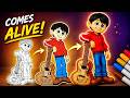 Coloring Miguel from Disney Pixar's Coco: Relaxing Marker ASMR (Picture Comes Alive!)