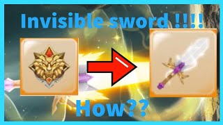 Ares shield to New invisible blade.. Blockmango skyblock..