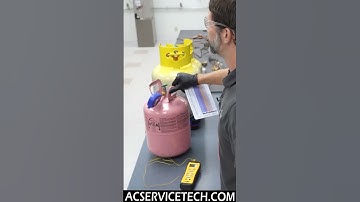 Refrigerant Pressure & Temperature Correlation,  P/T Chart!