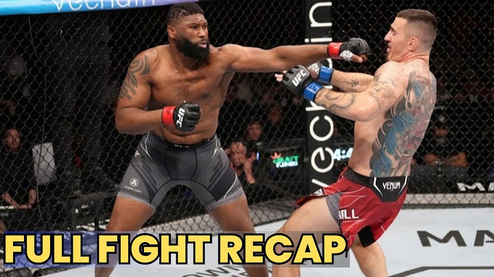 Tom Aspinall vs Curtis Blaydes 1 - Full Fight Recap