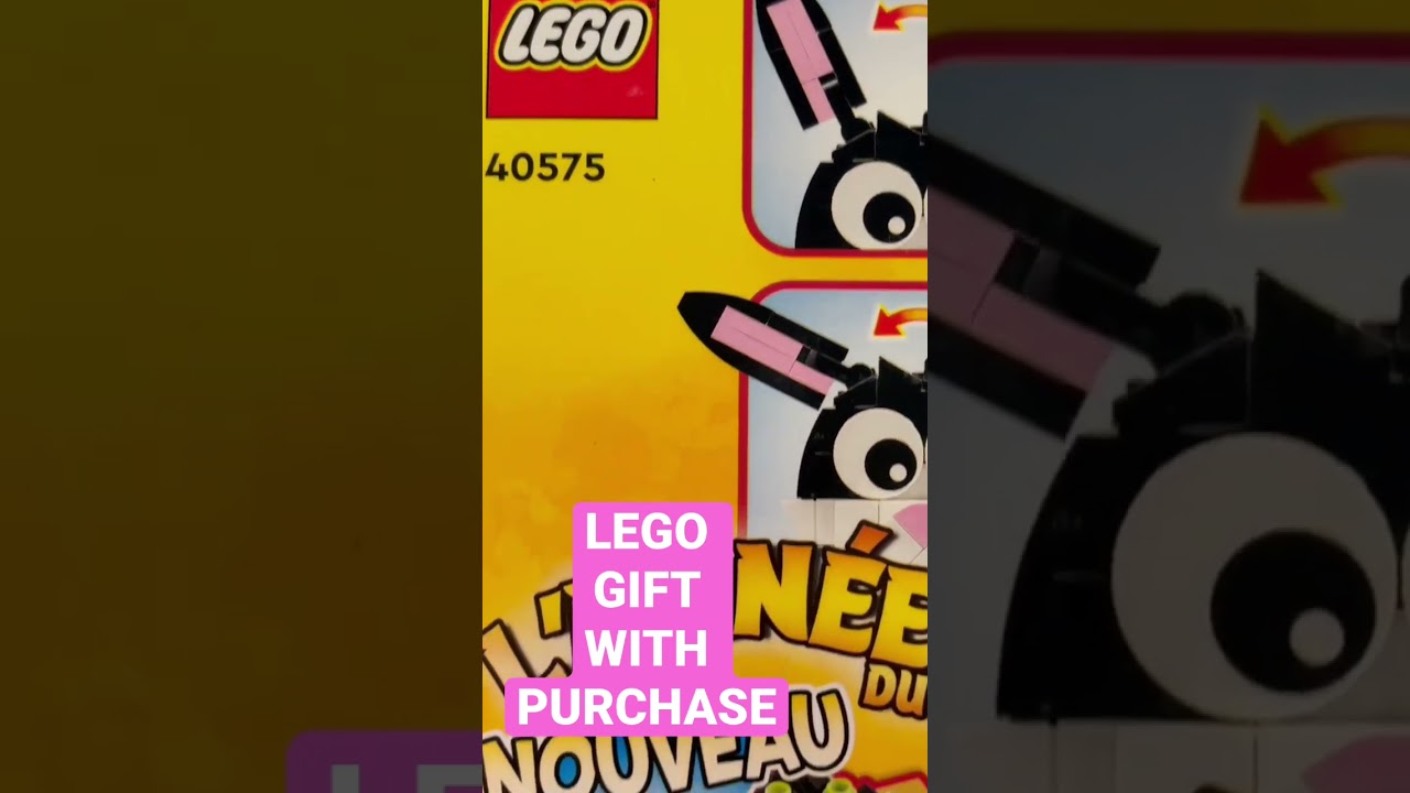 NEW LEGO GIFT WITH PURCHASE - YEAR OF THE RABBIT JANUARY 2023