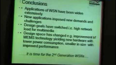 Research Lecture Series:Wireless Sensor Network (Part 8)
