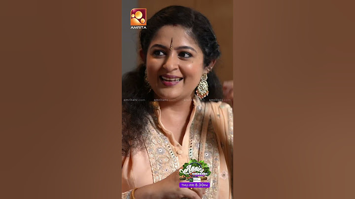 വീട്ടിലെ ഐശ്വര്യം അറിയണേൽ അടുക്കള കാണണം|Mallika Sukumaran|  Annies Kitchen| AmritaTV