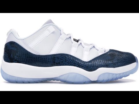 navy snakeskin 11s