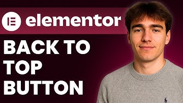 How To Add Back To Top Button In Elementor (Tutorial 2026)