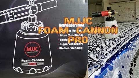 I Use The MJJC Foam Cannon Pro 2.0 | How To Use It? | MJJC Foam Cannon Pro