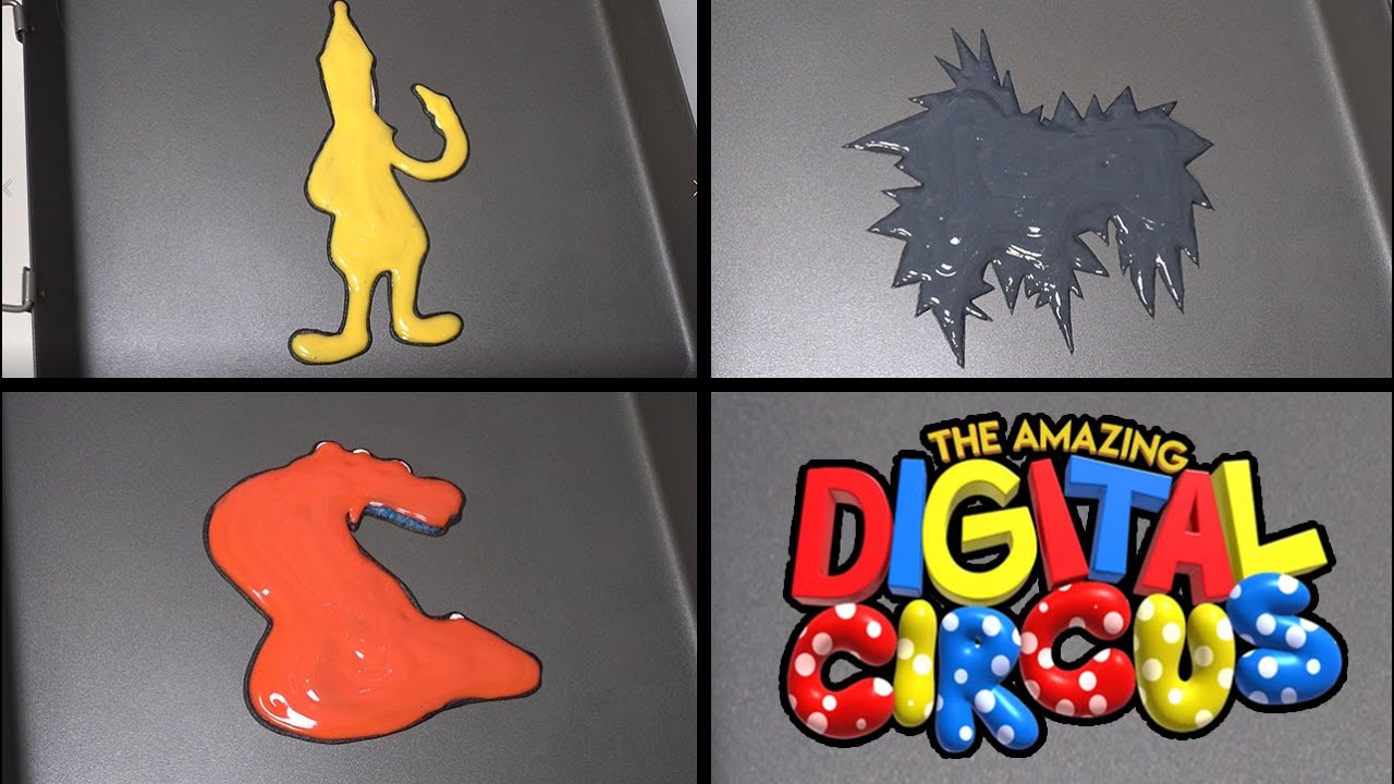 The Amazing Digital Circus Pancake Art Kaufmo, Queen YouTube