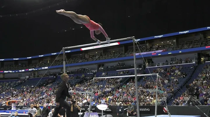 Hezly Rivera  - Uneven Bars -  2025 Xfinity U.S. Championships  - Senior Women Day 1