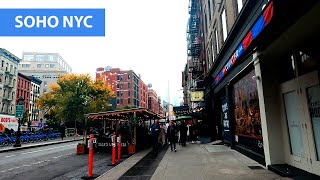 New York City Tour 2020 Soho walking around Kenmare Street October 22 2020