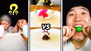 Mystery Cotton Candy Food Challenge | TikTok Funny Mukbang