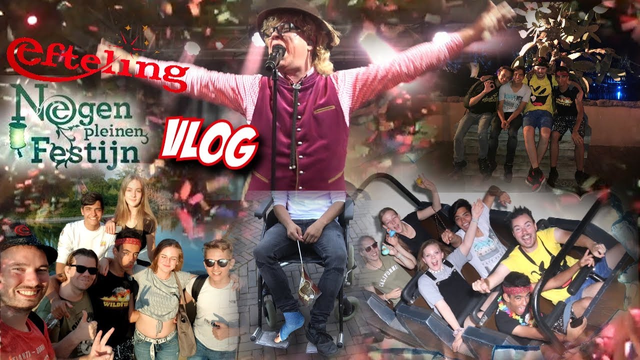EFTELING 9PF VLOG - GINO BREEKT VOET DOOR AANRIJDING?! | AFSCHEID BOB! | LAATSTE 9PF OOIT?!