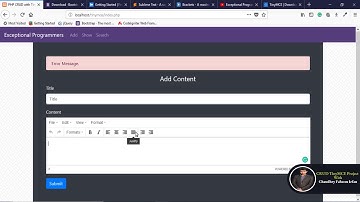 2  Introduction to TinyMCE wysiwyg editor | Downloading Resources | PHP CRUD in Hindi/Urdu