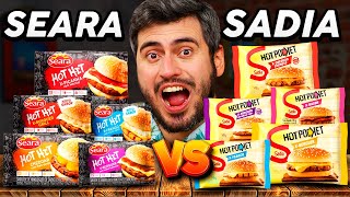 HOT HIT VS HOT POCKET, Qual o melhor lanche congelado?