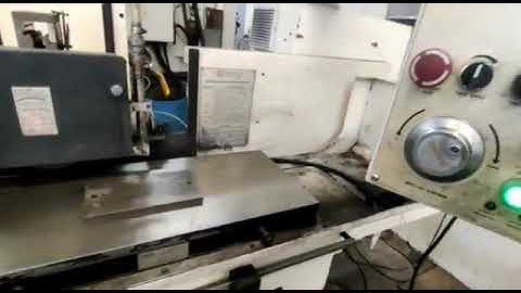 Automatic surface grinder operating Karna sikhe