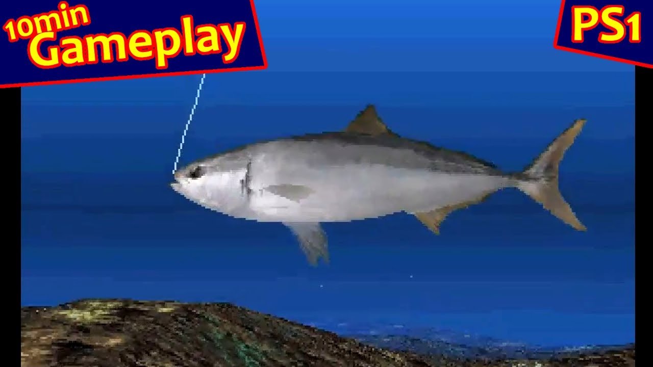 Reel Fishing II  (PS1) Gameplay 