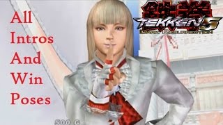 Tekken 5 Dark Resurrection: All Intros & Win Poses - All Characters