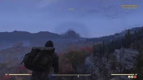 Fallout 76 - Nuke detonation from far away