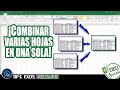 Excel | Macro para Unir datos de varias hojas en una sola