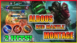 Best Build Aldous 2Hits Red Mantle Montage Mlbb