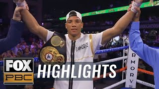 David Morrell Jr. with an impressive 1st round KO of Mario Cazares | HIGHLIGHTS | PBC ON FOX