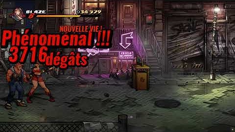 Streets of Rage 4 infinite score / hp underflow glitch demo by SHwoKing