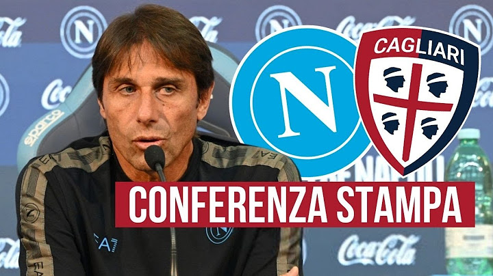 CONTE in conferenza stampa per Napoli Cagliari 🎙️ Serie A ⚽ VIDEO INTEGRALE
