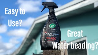 Turtle Wax Flex Wax | Graphene Spray Sealant
