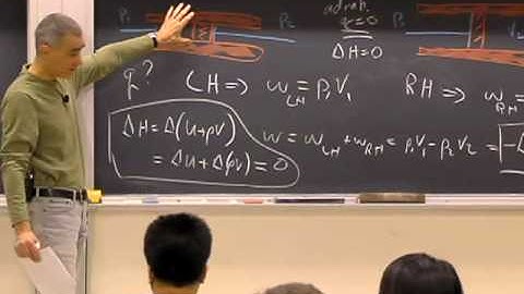 Lec 4 | MIT 5.60 Thermodynamics & Kinetics, Spring 2008